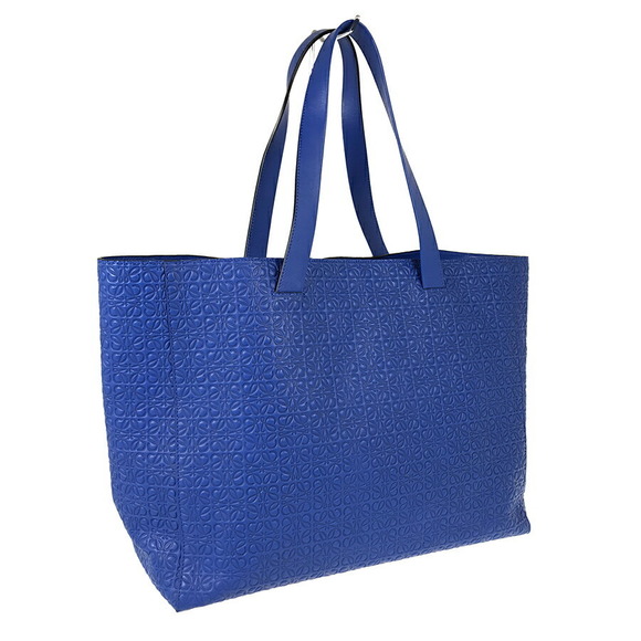 Loewe Leather Anagram T Tote Bag Shopper - Picture 2 of 15